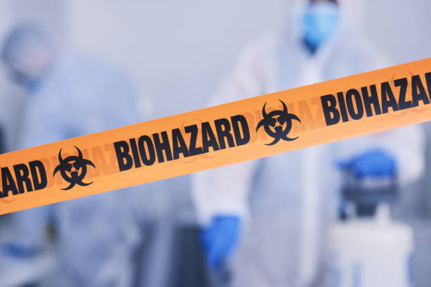 Professional Odor Removal technician working in Baltic, CT
